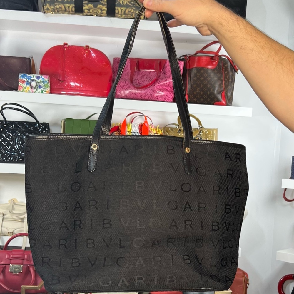 Bvlgari Black Tote